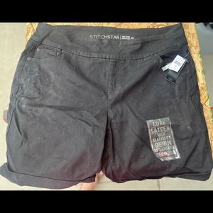 Stitchstar Womens black shorts.